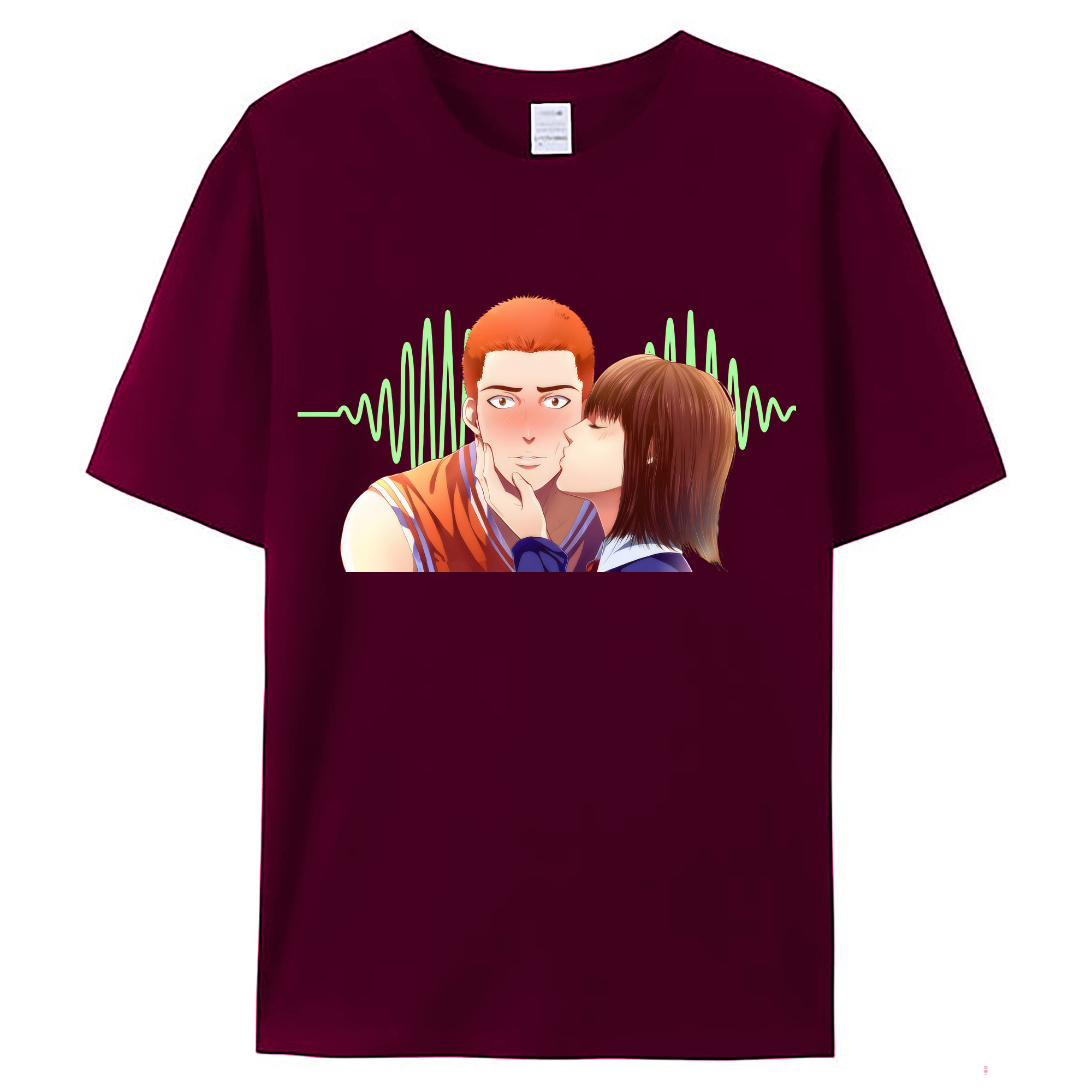 （画像用） SLAM DUNK／スラムダンク レディースカジュアルプリントTシャツ（綿100％）